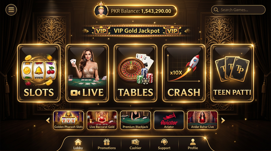 Main screen of c444 casino page for PK players - official platform interface screenshot